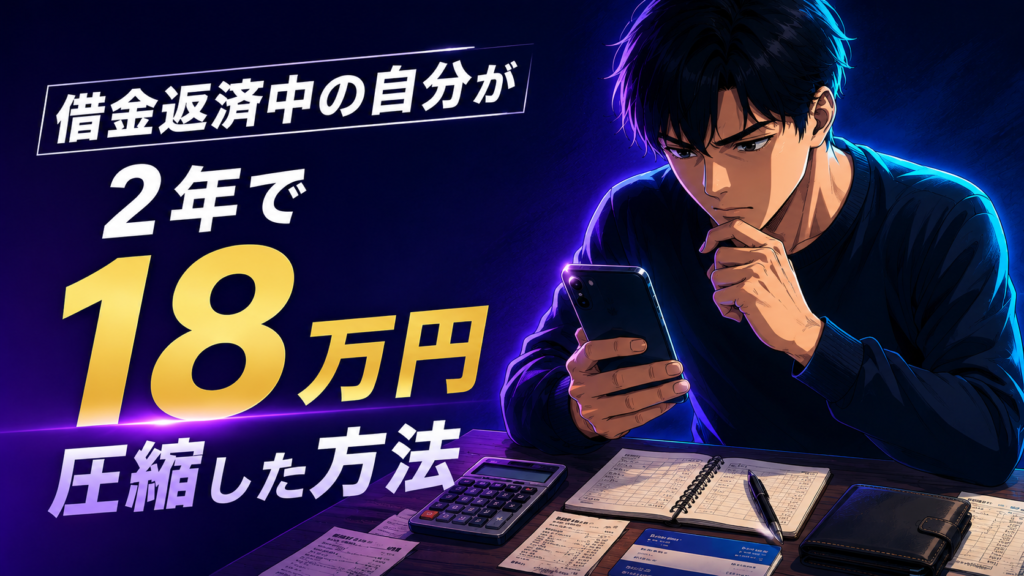 借金返済中の自分が選んだ中古スマホ＋格安SIM｜端末代も通信費も2年で18万円圧縮した方法