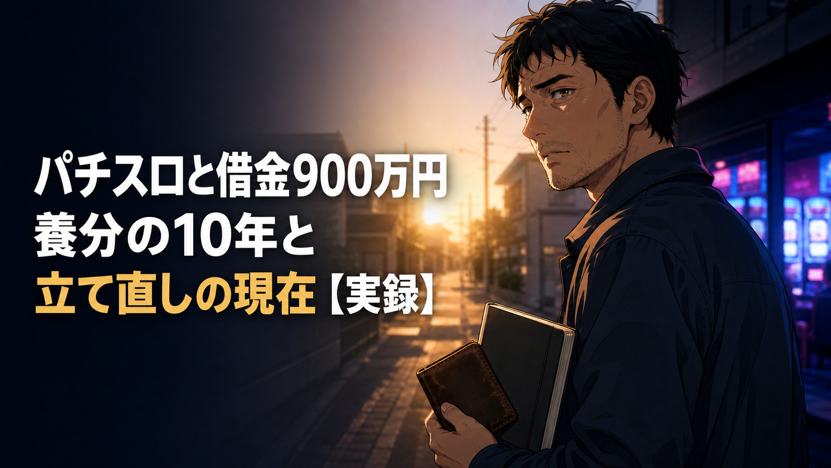 パチスロと借金900万円｜養分の10年と立て直しの現在【実録】