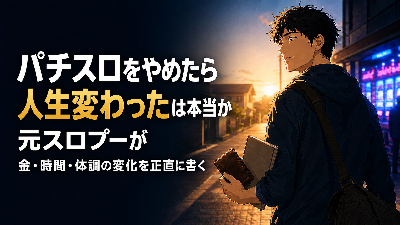 パチスロをやめたら人生変わったは本当か｜元スロプーが金・時間・体調の変化を正直に書く