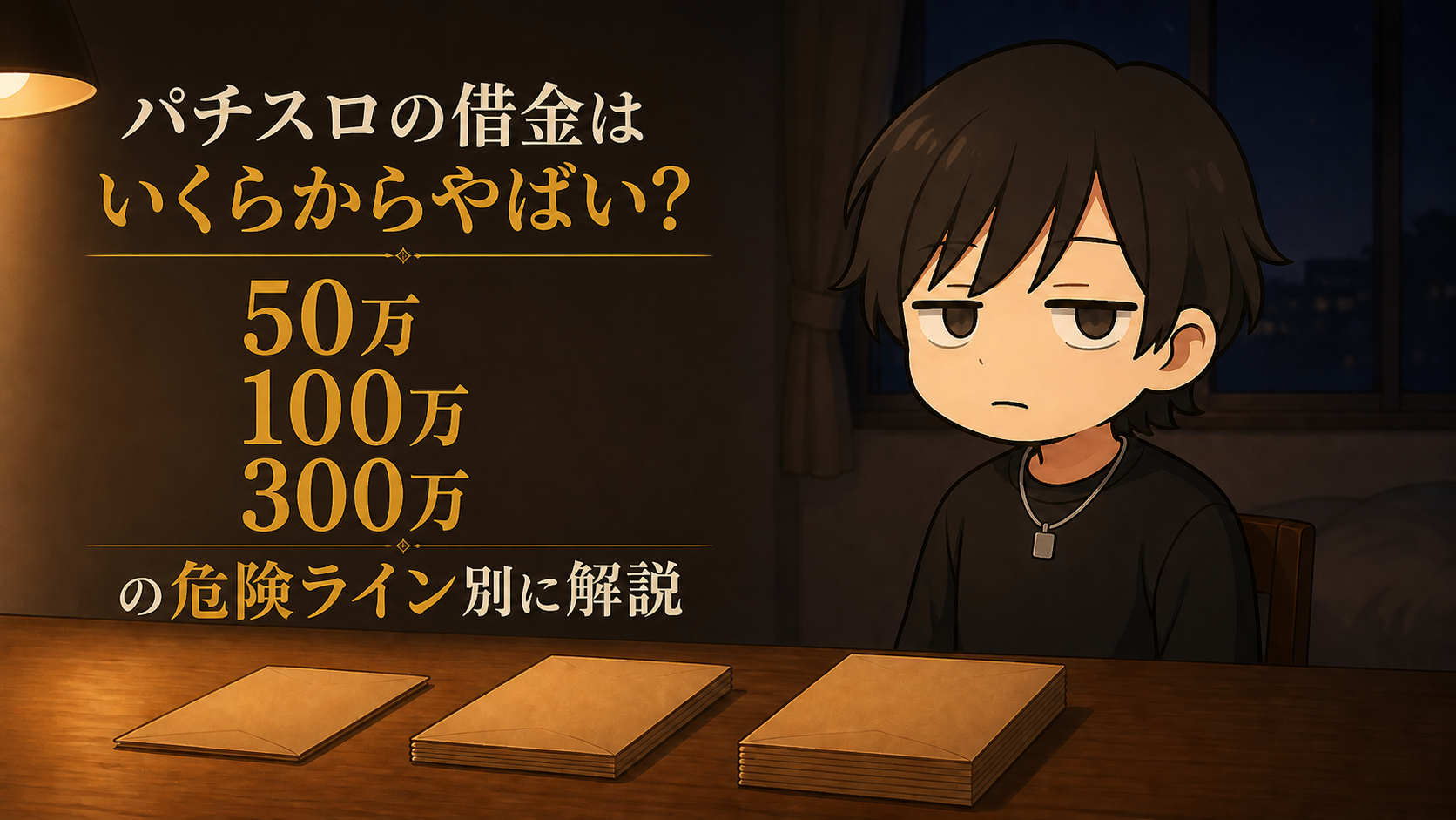 パチスロの借金はいくらからやばい?50万・100万・300万の危険ライン別に解説