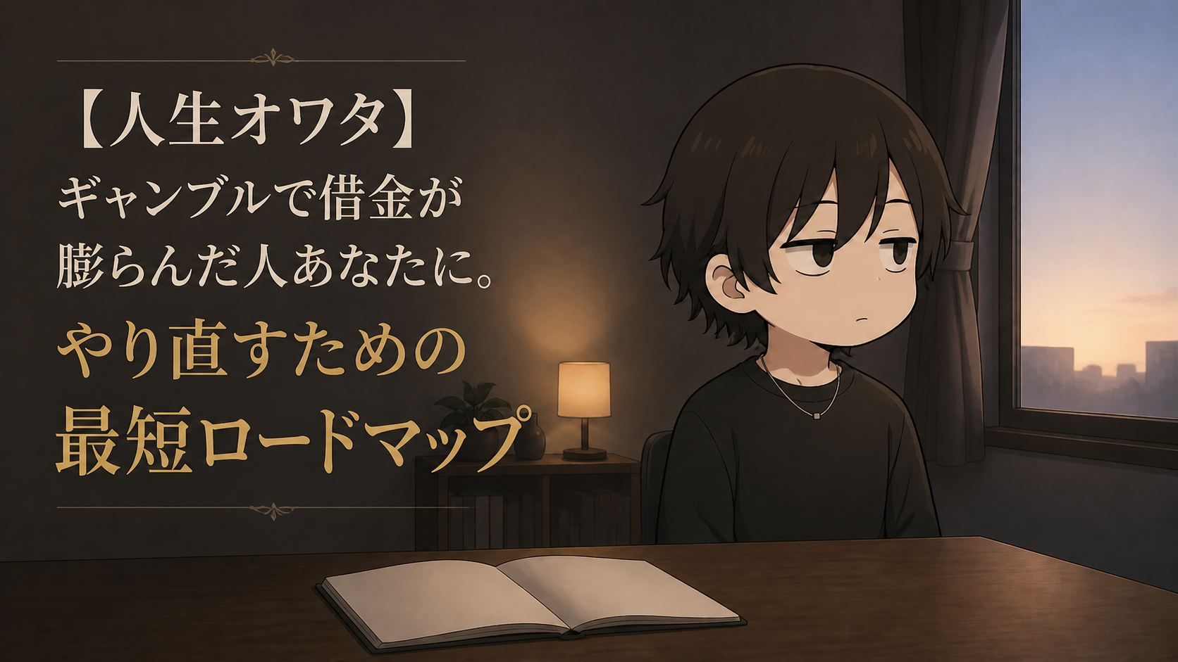 【人生オワタ】ギャンブルで借金が膨らんだ人あなたに。やり直すための最短ロードマップ