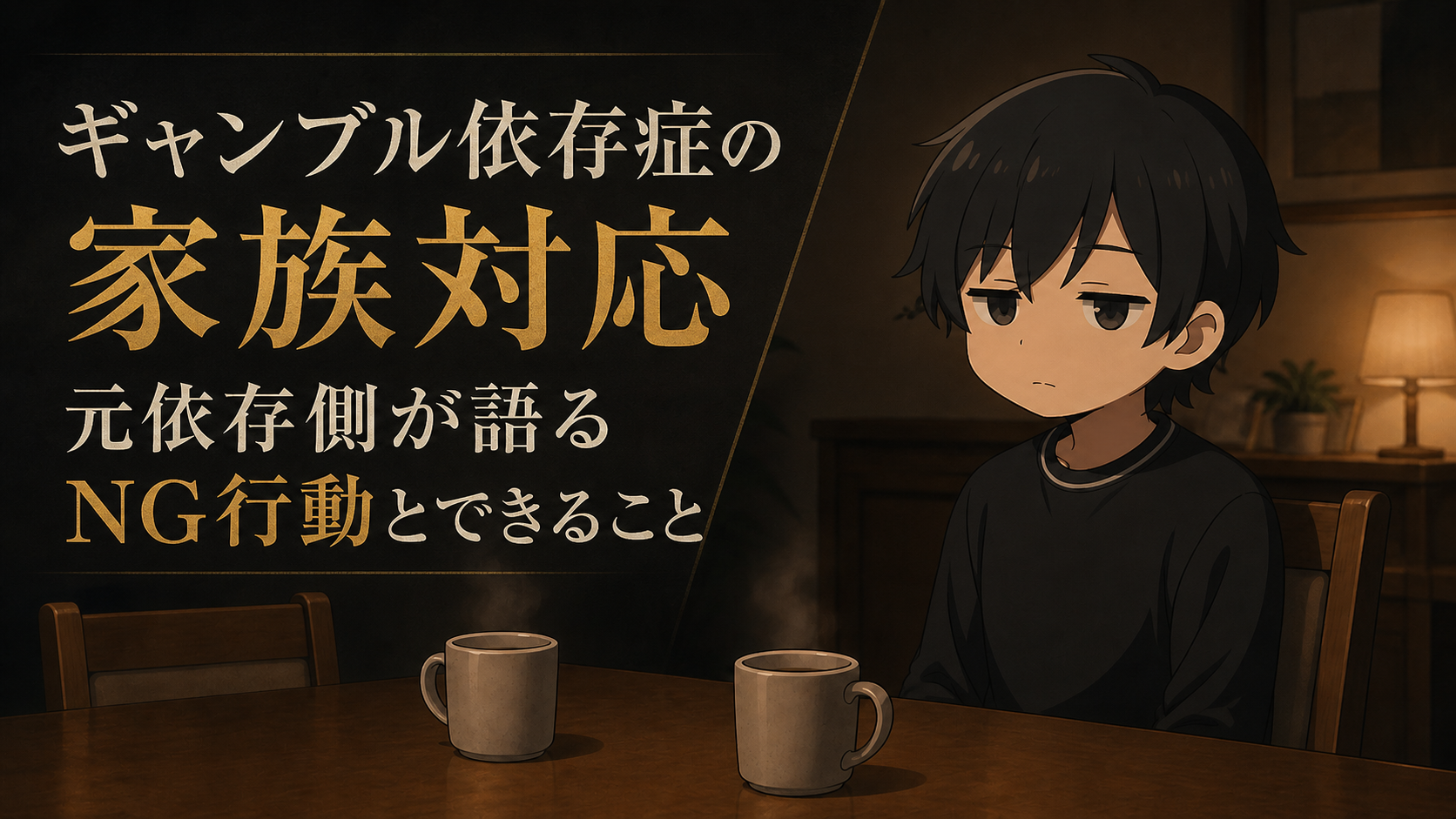 ギャンブル依存症の家族対応|元依存側が語るNG行動とできること