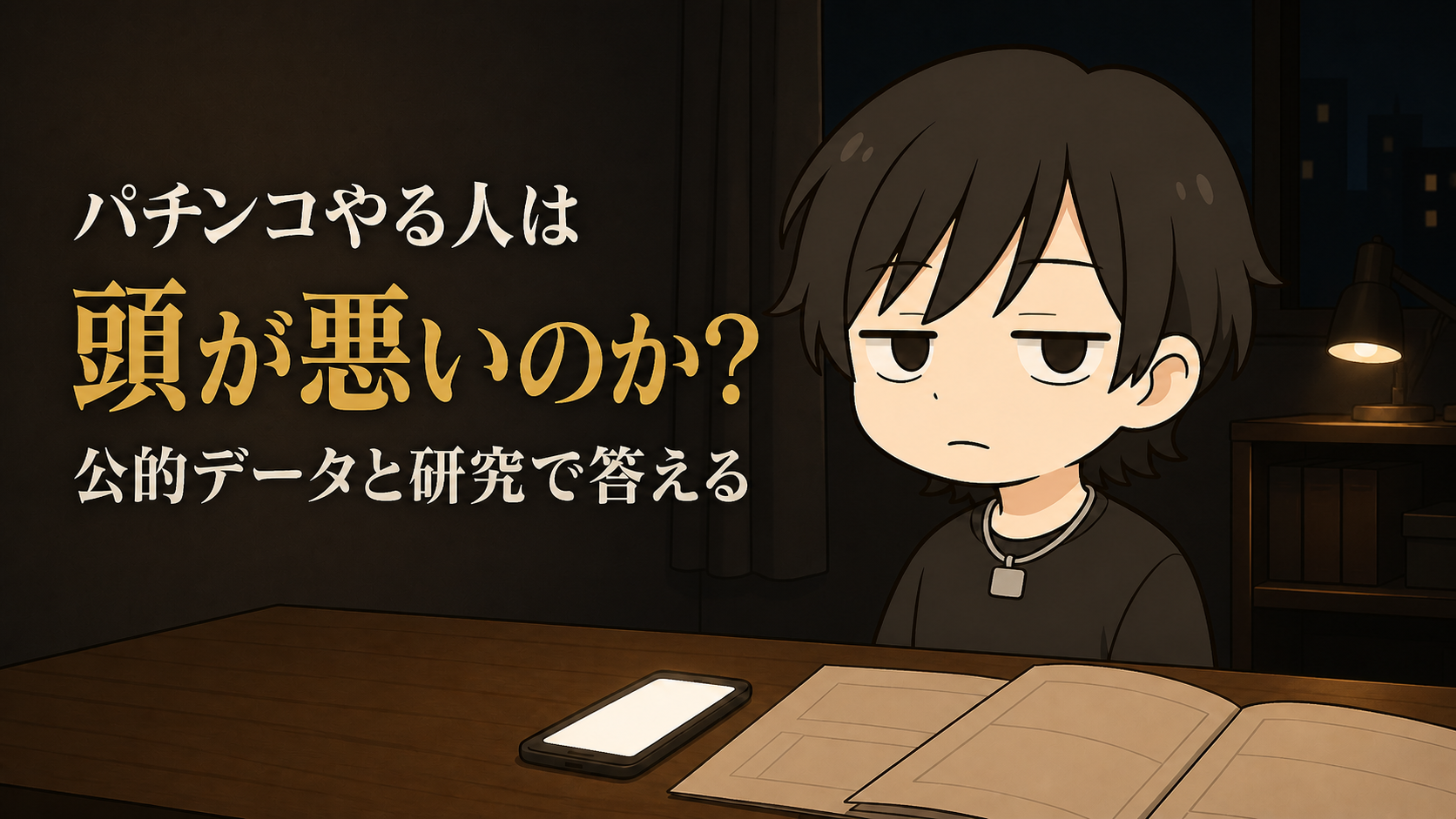 パチンコやる人は頭が悪いのか？借金900万まで打った当事者が公的データと研究で正面から答える