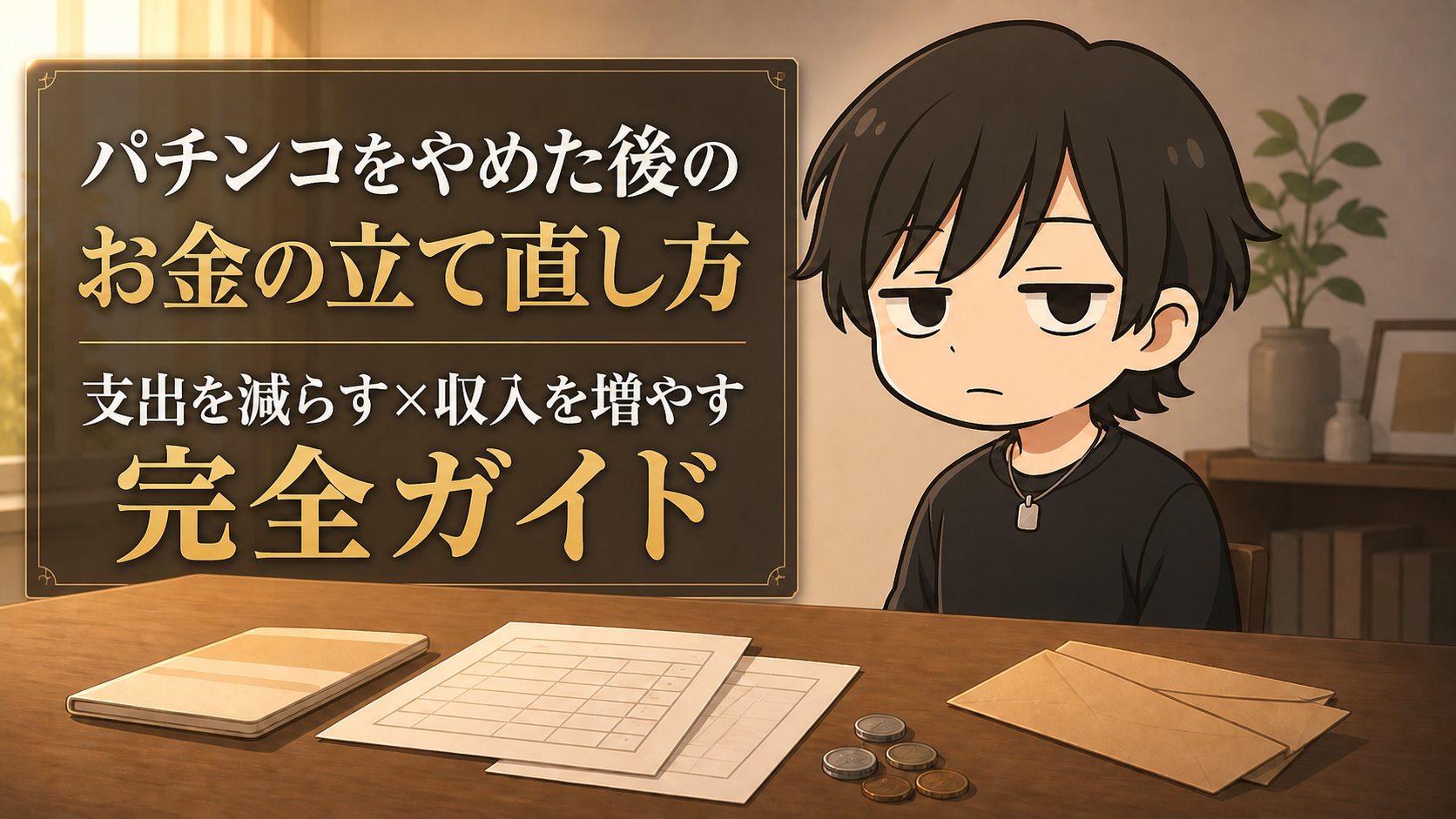パチンコをやめた後のお金の立て直し方|支出を減らす×収入を増やす完全ガイド